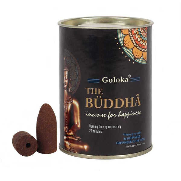 Goloka Buddha Backflow Incense Cones