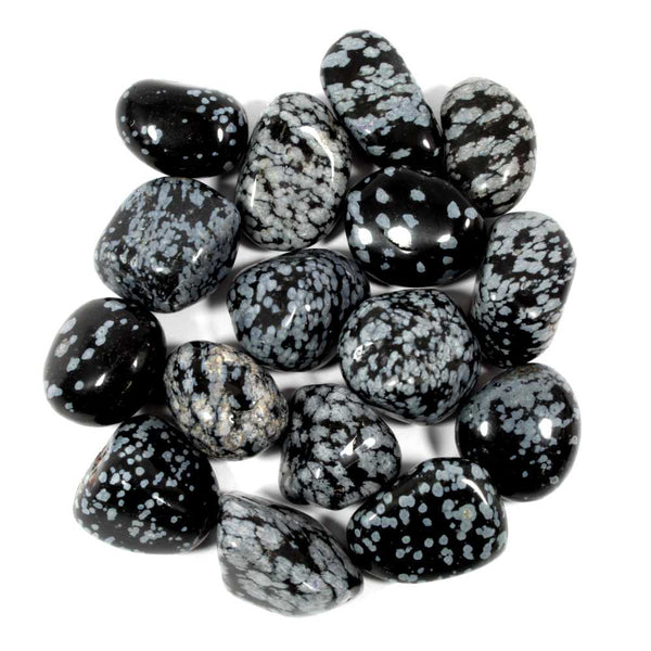 Snowflake Obsidian Polished Tumblestone Healing Crystals