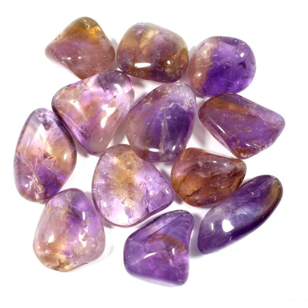 Ametrine Polished Tumblestone Healing Crystals