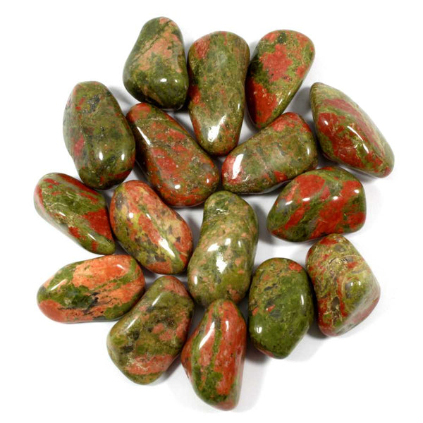 Unakite Polished Tumblestone Healing Crystals