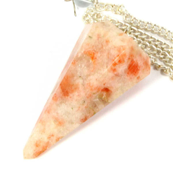 Sunstone Faceted Cone Pendulum