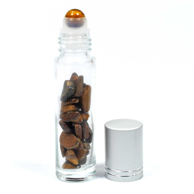 Roller Ball Essential Oil Diffuser - Gold Tigers Eye