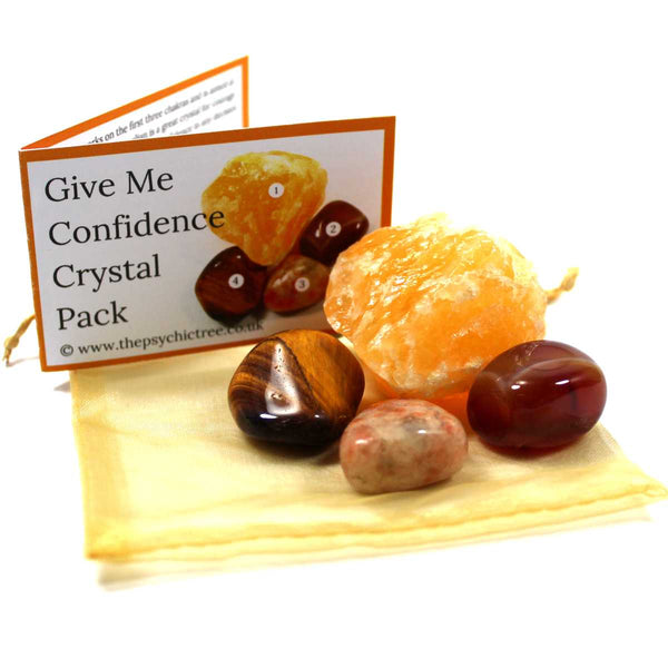 Give Me Confidence Healing Crystal Pack