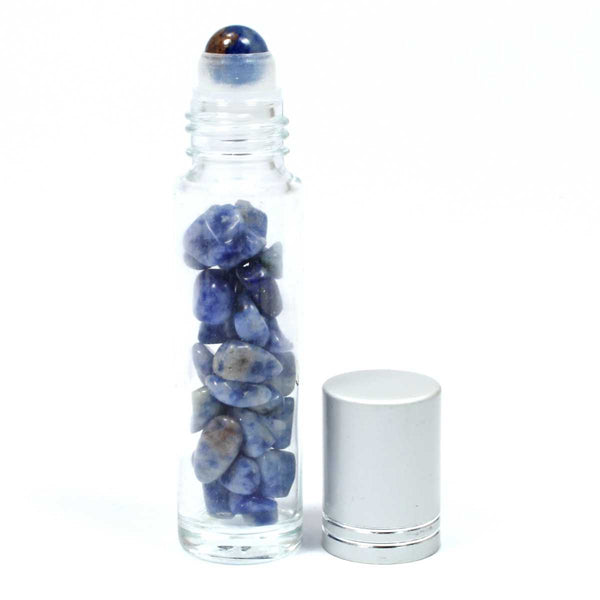 Roller Ball Essential Oil Diffuser - Blue Quartz