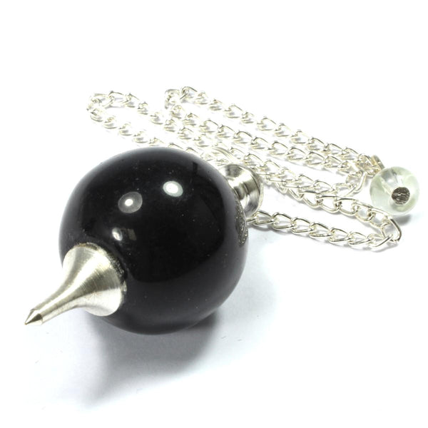 Black Obsidian Ball Pendulum
