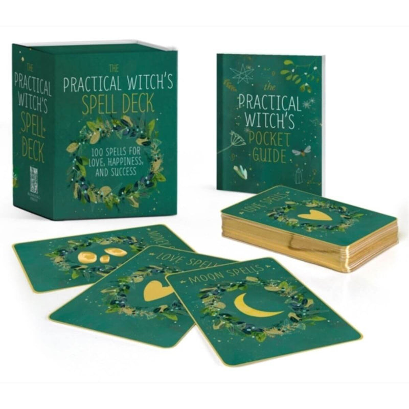 The Practical Witch's Spell Deck: 100 Spells for Love, Happiness, and Success by Cerridwen Greenleaf