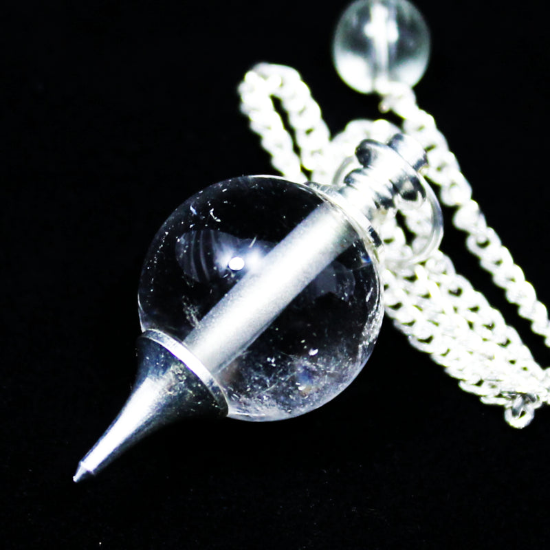 Clear Quartz Ball Pendulum
