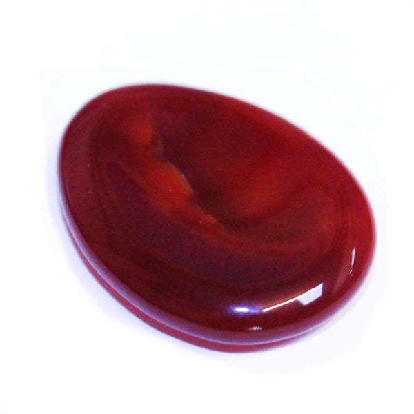 Carnelian Worry Stone