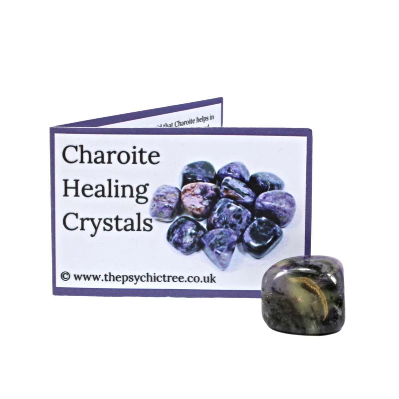 Charoite Polished Tumblestone Healing Crystals