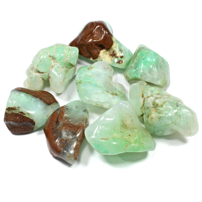 Chrysoprase Polished Tumblestone Healing Crystals