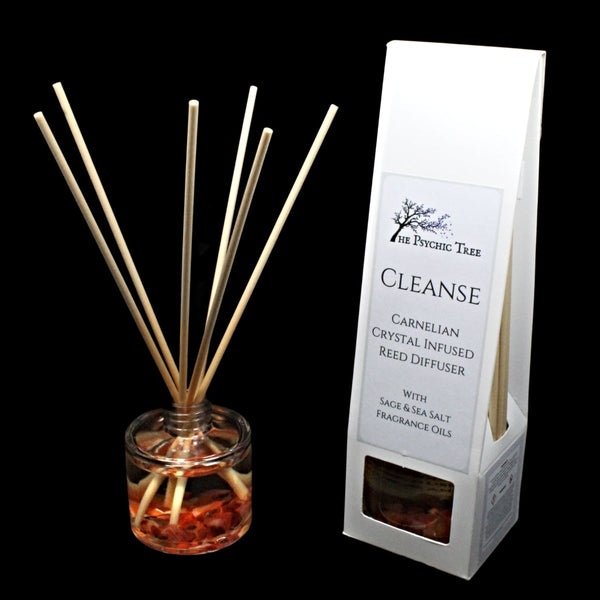 Cleanse - Crystal Infused Reed Diffuser