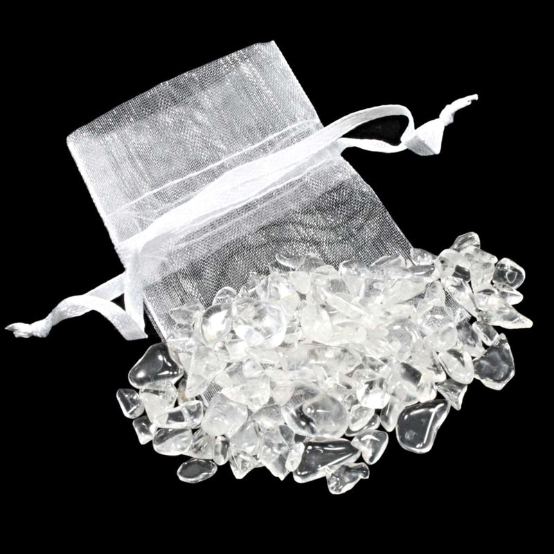 Clear Quartz Crystal Chips (20g Bags)