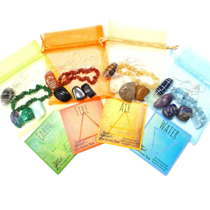 Complete Elements Bracelet, Crystal & Necklace Pack