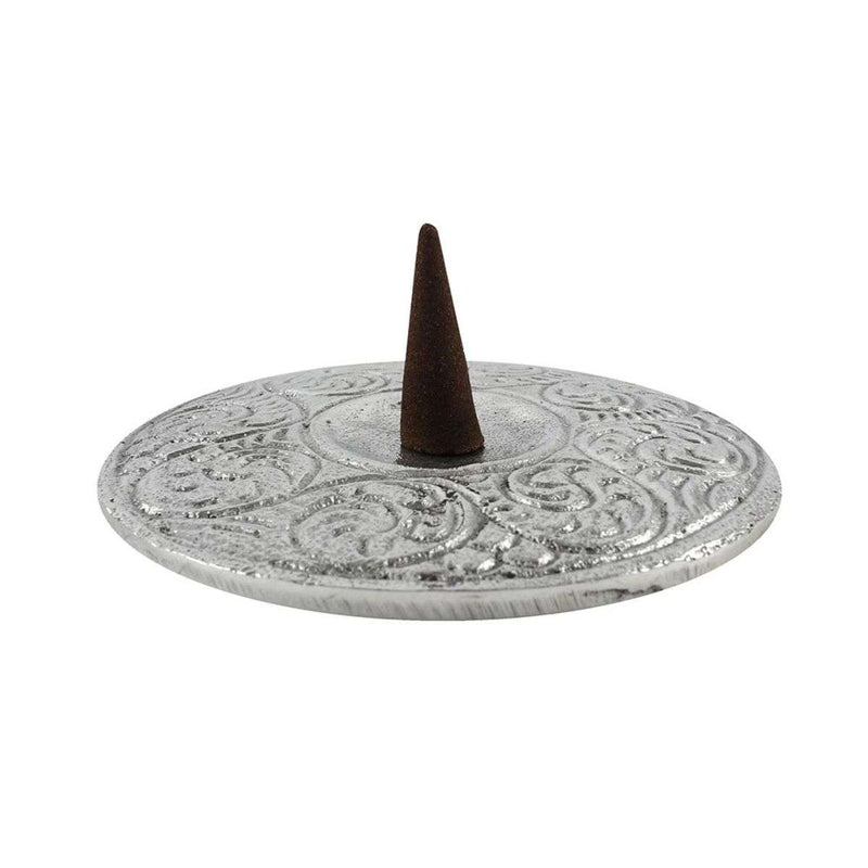 Silver Pentagram Incense Holder