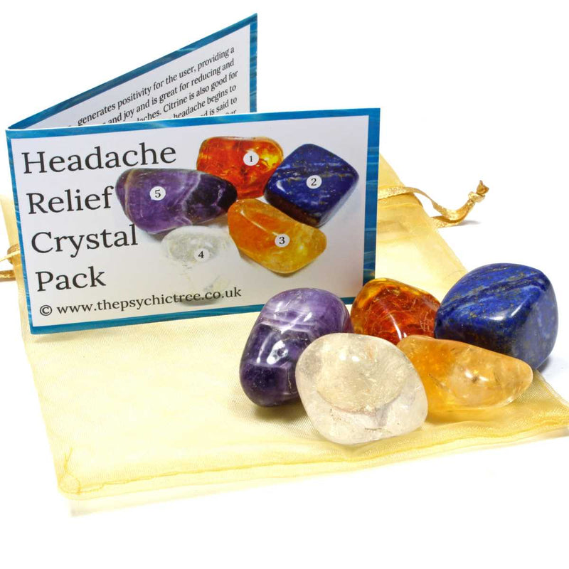 Headache Relief Crystal Pack