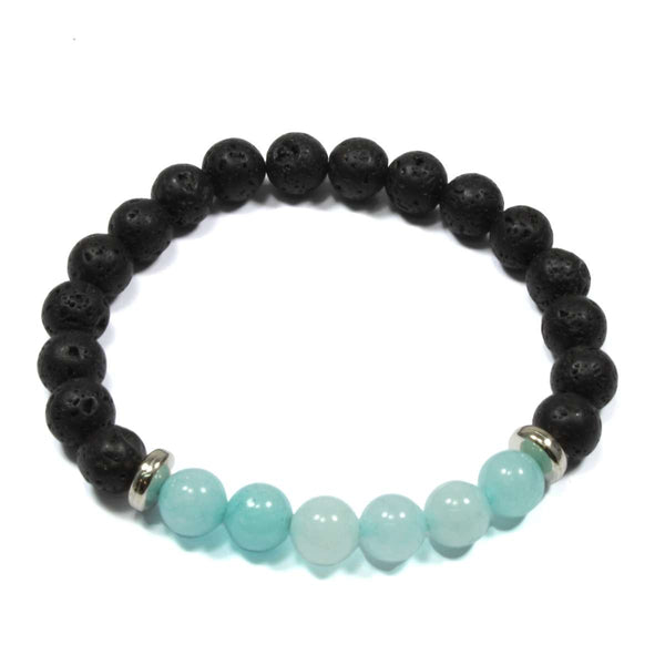 Aquamarine Essential Oil Diffuser Bracelet