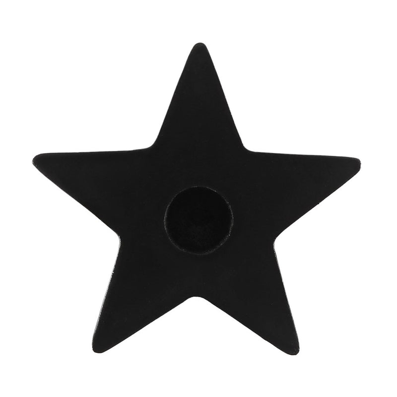 Spell Candle Holder - Black Star
