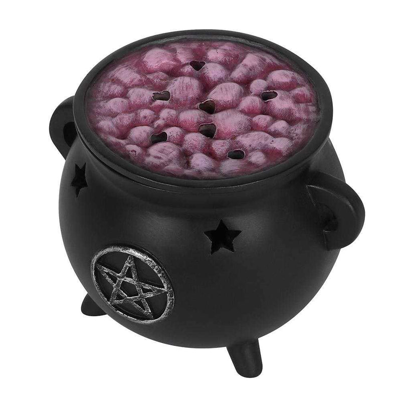 Pentagram Cauldron Incense Cone Burner