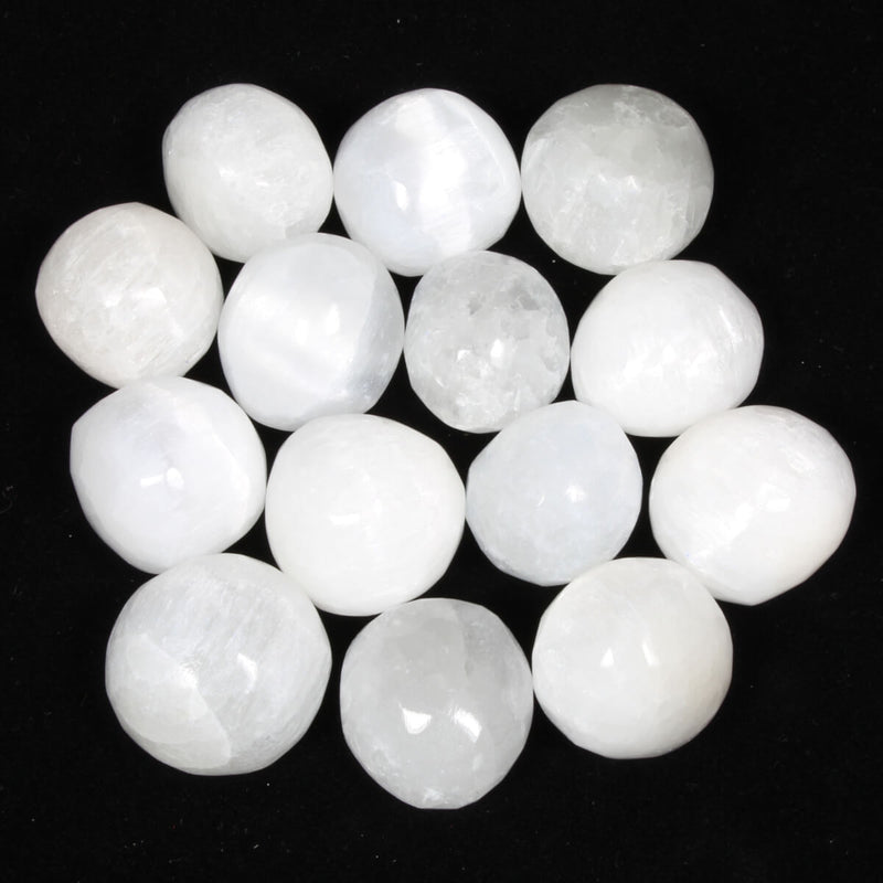 Selenite Polished Tumblestone Healing Crystals