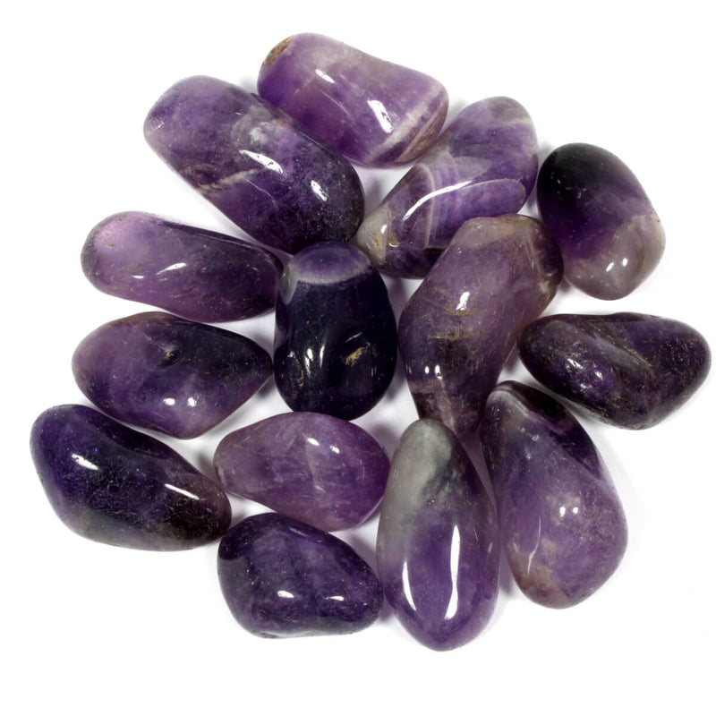 Amethyst Healing Crystals - Polished Tumblestone