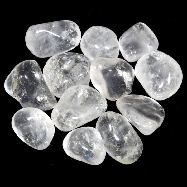 Clear Quartz Polished Tumblestone Healing Crystals