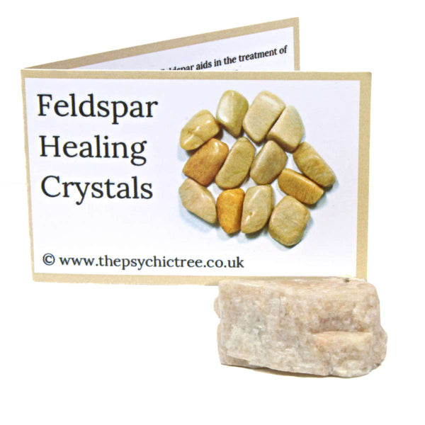 Feldspar Rough Crystal & Guide Pack