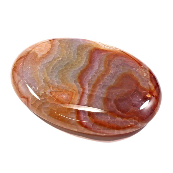 Fire Agate Palm Stone