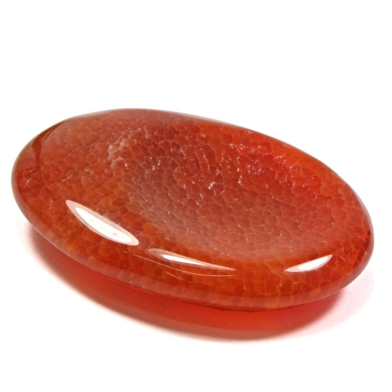 Fire Agate Worry Stone