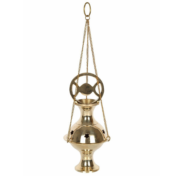 Incense Censer - Triple Moon Design