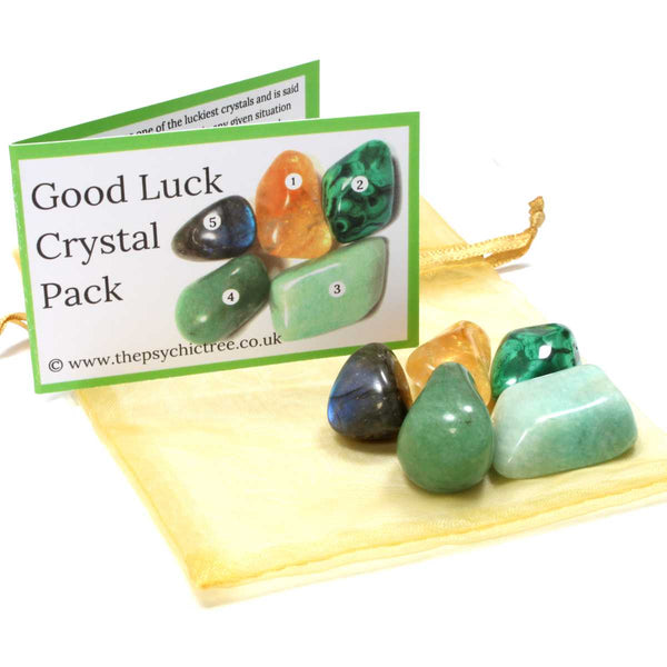 Good Luck Healing Crystal Pack