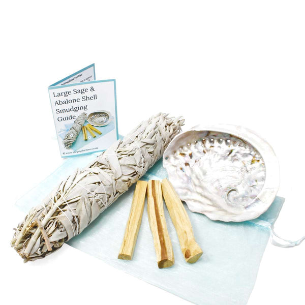Large Sage Smudge and Abalone Shell Kit