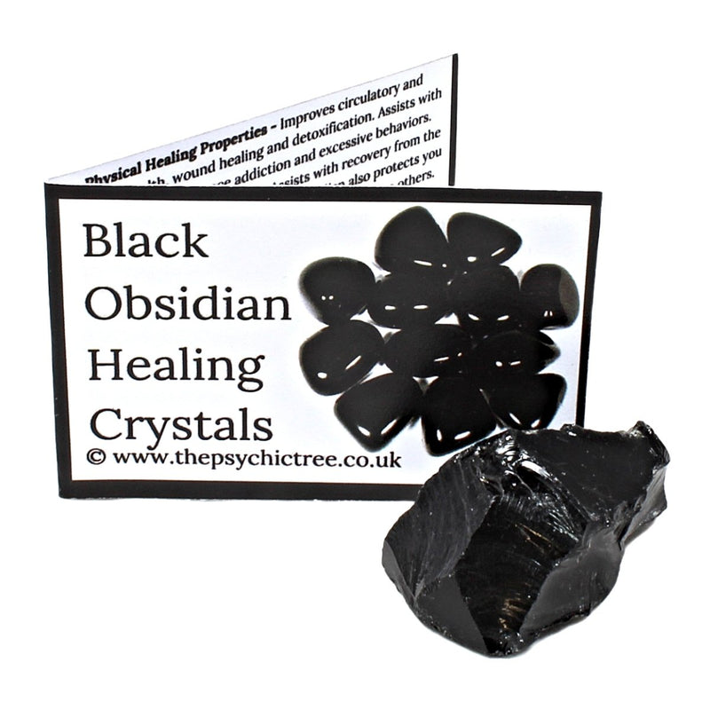 Black Obsidian Rough Healing Crystal