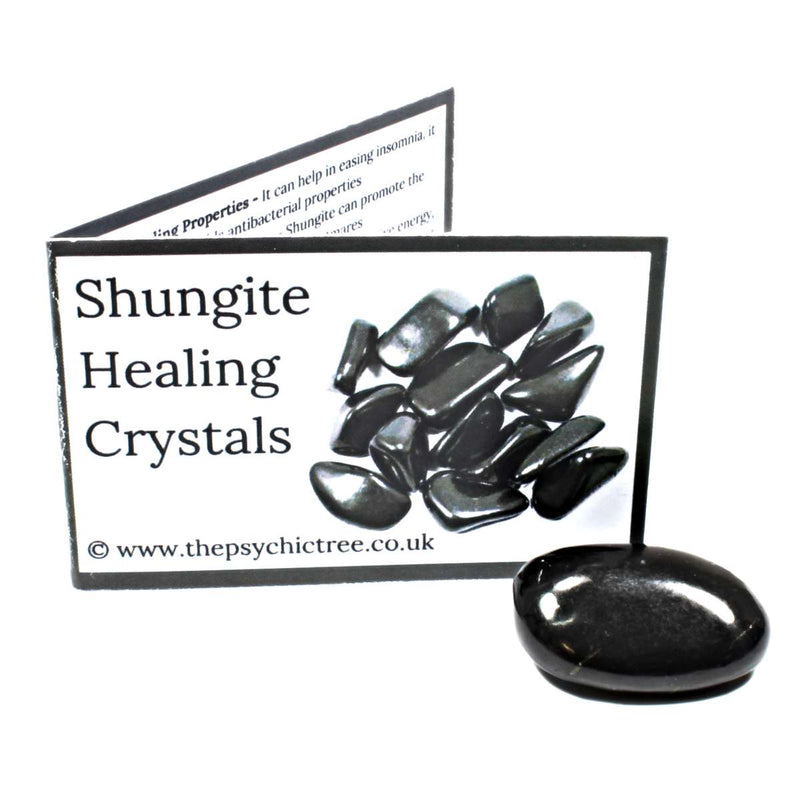 Shungite Polished Tumblestone Healing Crystals