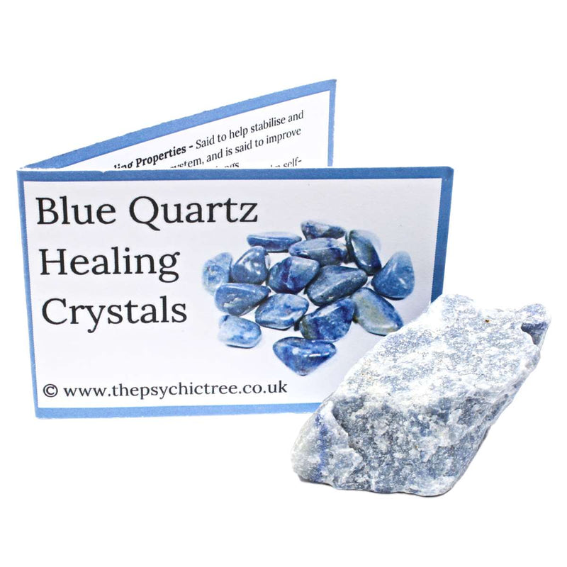Blue Quartz Rough Healing Crystal