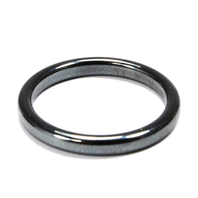 Hematite Healing Crystal Ring (Thin)