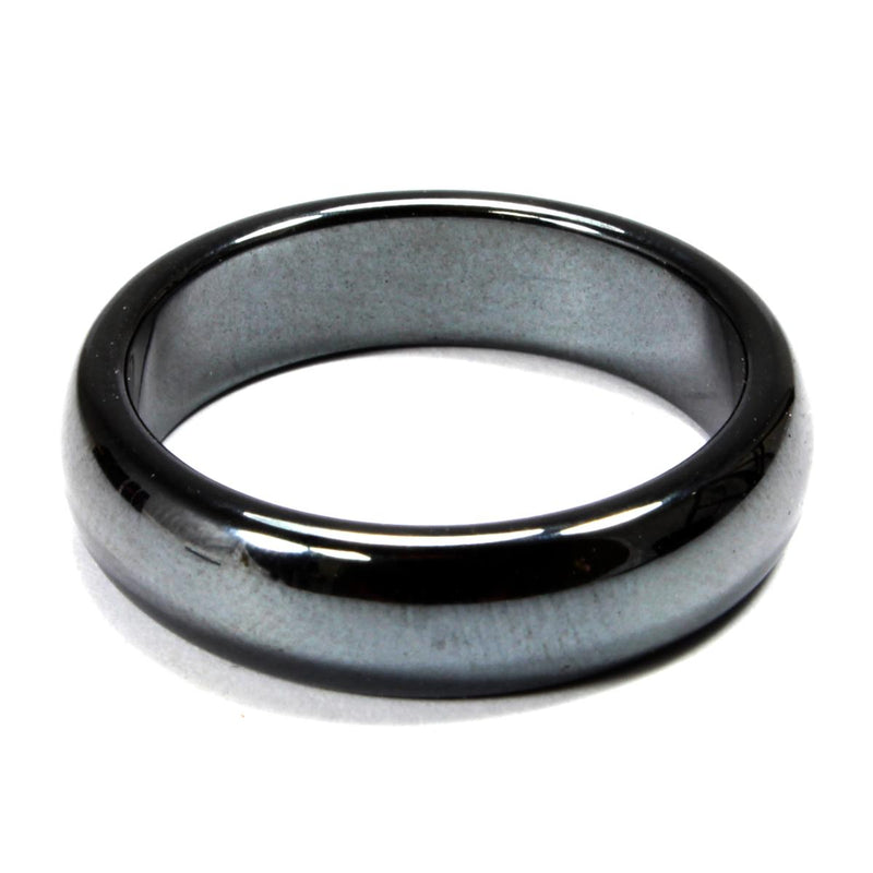 Hematite Jewelry Thin Hematite Ring The Hematite Ring MagneHealth