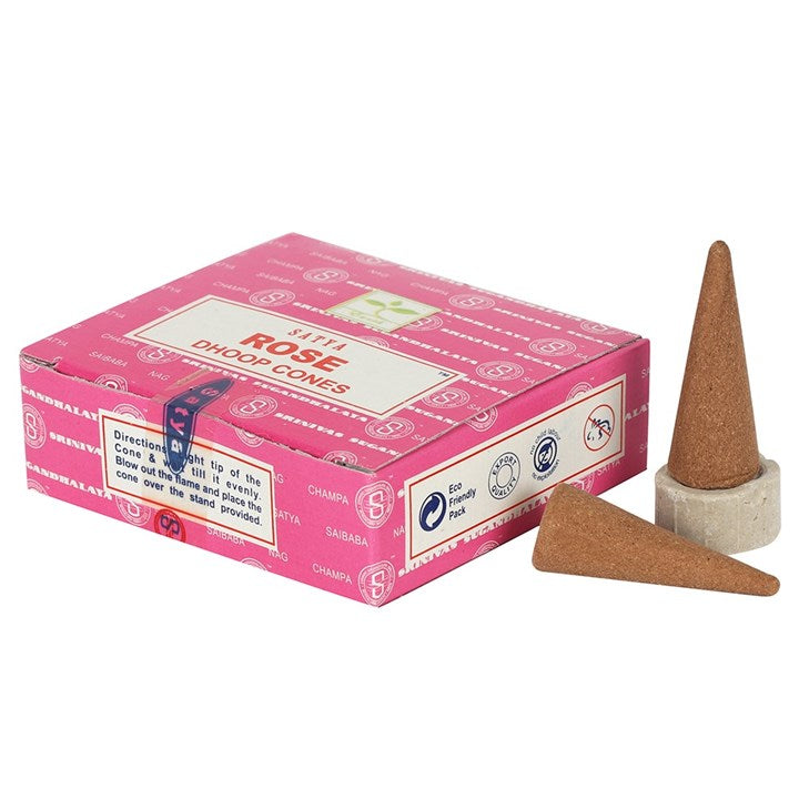 Rose - Satya Incense Dhoop Cones