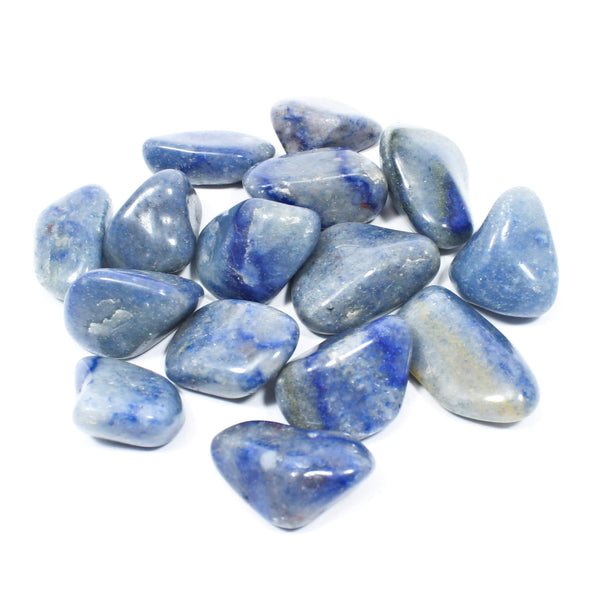 Blue Quartz Polished Tumblestone Healing Crystal