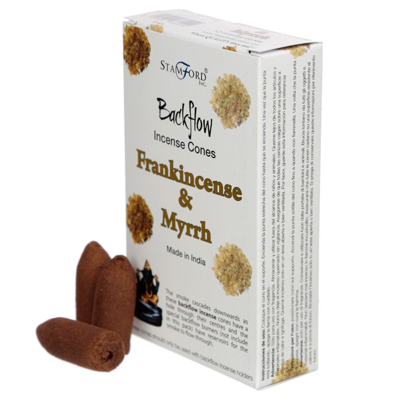 Frankincense & Myrhh - Stamford Backflow Incense Cones