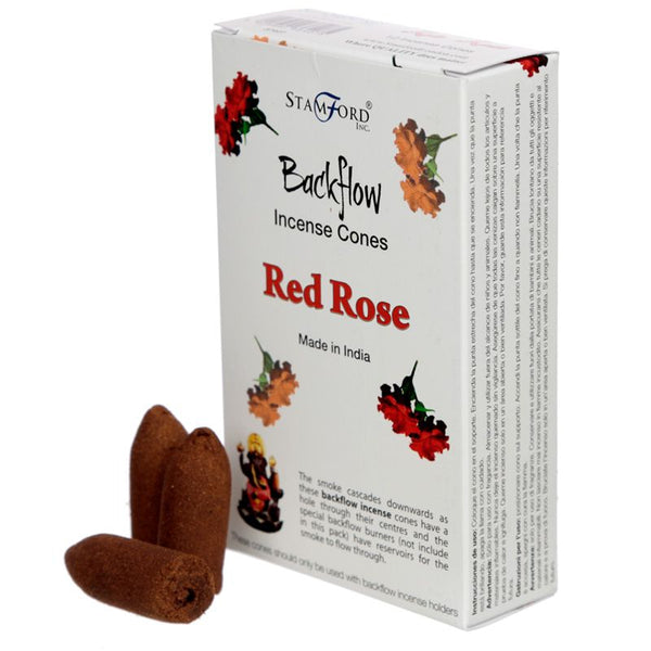 Red Rose - Stamford Backflow Incense Cones