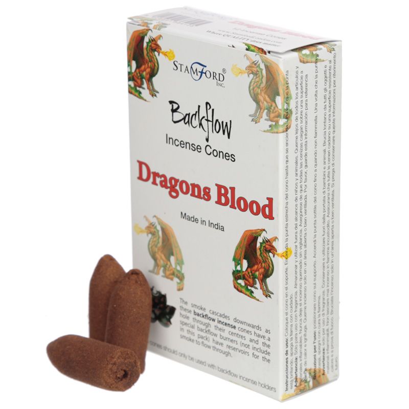 Dragons Blood - Stamford Backflow Incense Cones