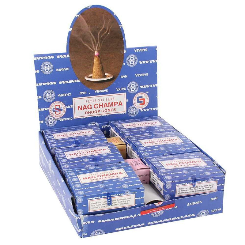 Nag Champa - Satya Incense Dhoop Cones