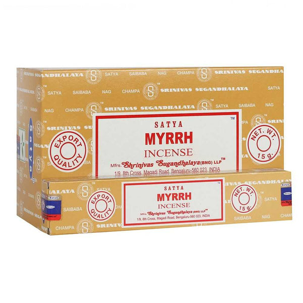 Myrrh - Satya Incense Sticks