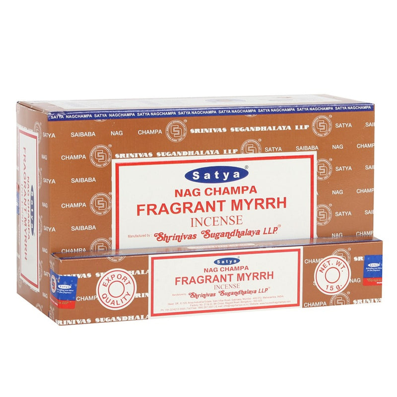 Fragrant Myrrh - Satya Incense Sticks