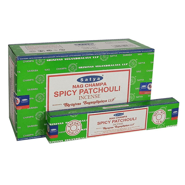 Spicy Patchouli - Satya Incense Sticks