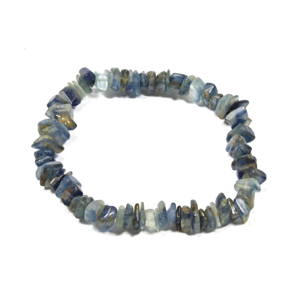 Kyanite Stone Chip Bracelet