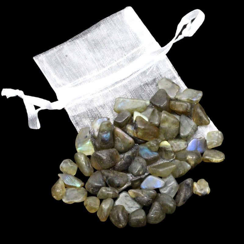 Labradorite Crystal Chips (20g Bags)