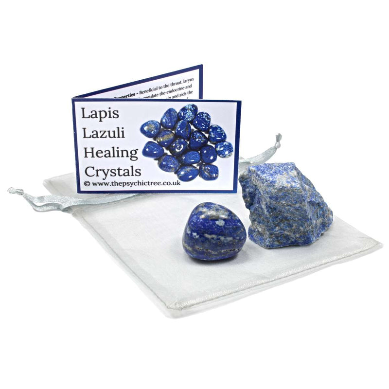 Lapis Lazuli Rough 'n' Tumble Crystal Pack