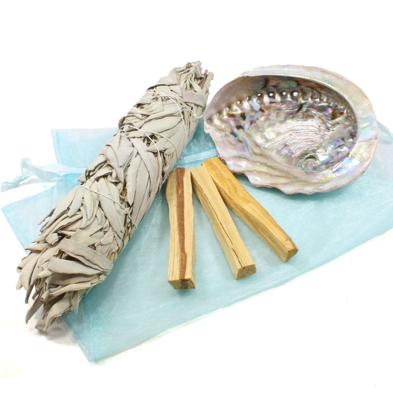 Large Sage Smudge and Abalone Shell Kit