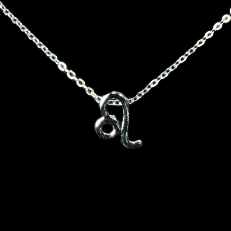 Leo Zodiac Silver Necklace